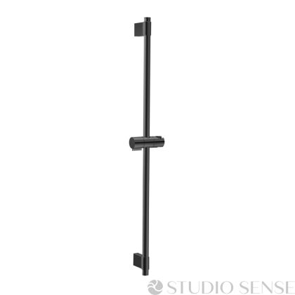Sensum 700 Brushed Titanium Black Shower Rail