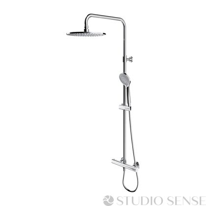 Y Chrome 250 Thermostatic Shower System