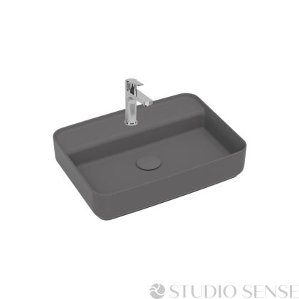 Infinity 55 Anthracite Sit-on Basin