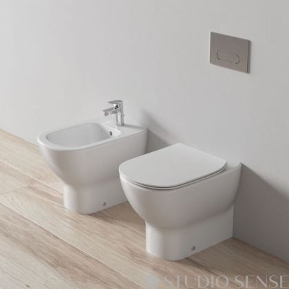Стояща тоалетна чиния Tesi AquaBlade 55 