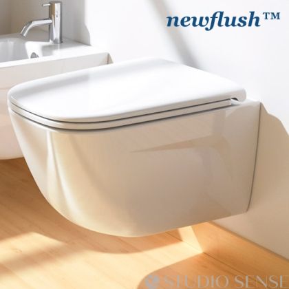 Конзолна тоалетна чиния New Light Neflush