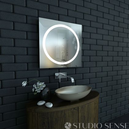 LED огледало за баня Round 