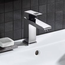 Смесител за мивка за баня Eurocube, квадратен дизайн 