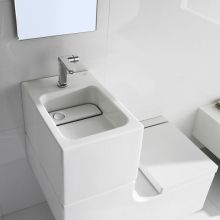 Roca W+W Hung Washbasin+Water Closet+Faucet Element