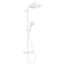 Cromа Select S 280 White Thermostatic Shower Set