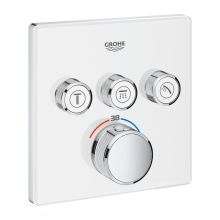 Grohtherm SmartControl ③ Моонвхите Thermostatic Concealed Shower Mixer 