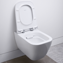 ПРОМО СЕТ структура за вграждане с тоалетна и бутон Delta 51 бяло 