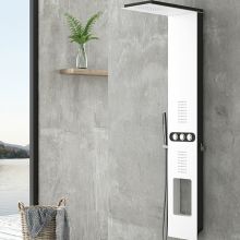 Karag Bianco Nero Touch Shower Panel