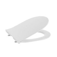 The Gap ROUND Compact Slim Soft-Closing Toilet Seat with Metal Hinges