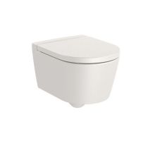 Inspira 48 ROUND Rimless Compact Hung Toilet Beige