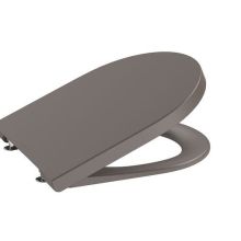 Inspira ROUND Compact Soft-Closing Toilet Seat with Metal Hinges