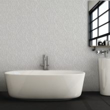 Hexa Black&White Hexagon Stoneware Bathroom&Kitchen Tiles