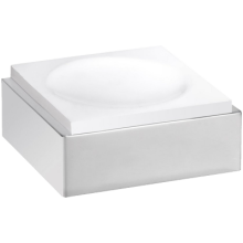 Gamma SQ White/Chrome Bathroom Accessories