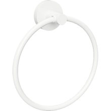 White Towel Ring