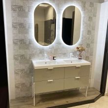 Prima 120 Bathroom Double Cabinet