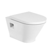 ПРОМО СЕТ конзолна тоалетна чиния The Gap 54 ROUND Visible Fix и структура за вграждане Duplo 