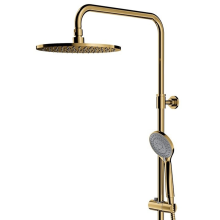 Y Yellow Gold 250 Thermostatic Shower/Bath System