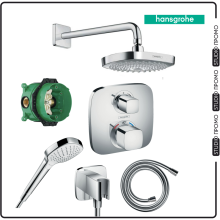 Croma Select 180 Ecostat Concealed Thermostatic Shower Set