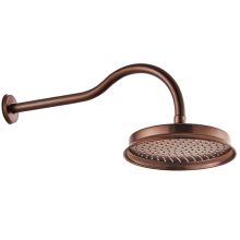 Trend Shower Head Wall Mounted Antique Copper