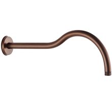 Trend Chrome Wall-Mounted Shower Arm Antique Copper