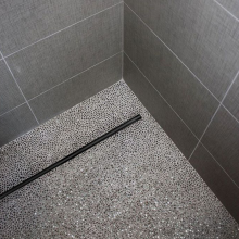 Neo Slim Black PRO Linear Shower Drain
