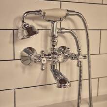Carmen Double Lever Bath/Shower MIxer Set