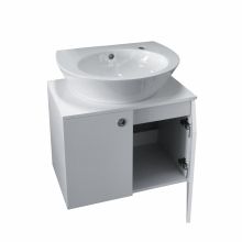 Шкаф с мивка за баня Ponto 60 с вратички или чекмеджета