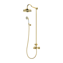 Armance Yellow Gold 225 Thermostatic Shower System