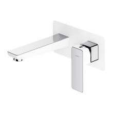 Parma White Concealed Single Lever Basin Mixer