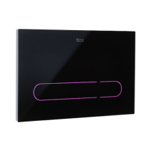 Електронен безконтактен бутон-активатор In-Wall EP1, черен стъклен