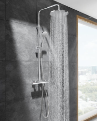 Even 250 ROUND Thermostatic Shower System