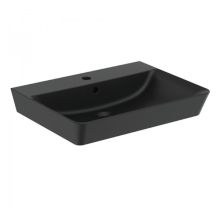 Black Washbasin Connect Air Cube 60 Silk Black