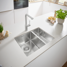 Кухненска мивка K700U с две корита, 60х45 