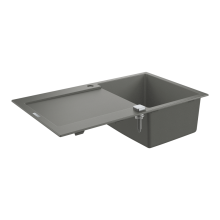 Composite Kitchen Sink K500 Granite Gray