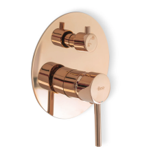 Lungo 250 Rose Gold Concealed Shower System