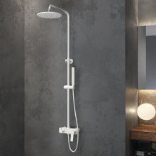 Andare Bianco White Shower System