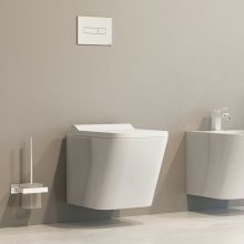 Конзолна компактна тоалетна чиния Fontana 49 Rimless 