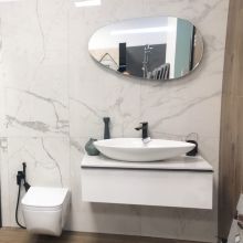 Milos 90 Contemporary Bathroom Cabinet