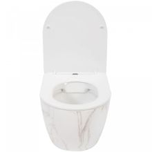 Carlo 50 Mini Rimless Aiax Shiny Hung Toilet