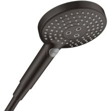 Ecostat Round Black Matt Concealed Shower/Bath Set