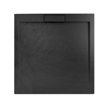 GRAND Black 90x90 Luxurious Shower Tray