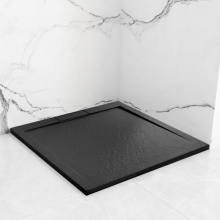 GRAND Black 80x100 Luxurious Shower Tray