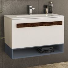 Шкаф с мивка за баня Trend 80 с чекмедже и ниша
