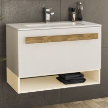 Шкаф с мивка за баня Trend 80 с чекмедже и ниша