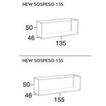 New Sospeso Nero Support&Shelf