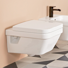 Конзолна тоалетна чиния Architectura 53 DirectFlush White Alpin