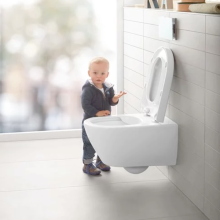 Конзолна тоалетна чиния Subway 2.0 Rimless White Alpin