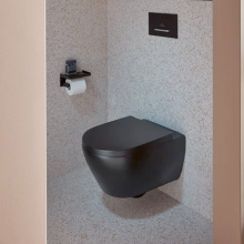 Конзолна тоалетна чиния Subway 2.0 Direct Flush Ebony