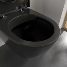 Конзолна тоалетна чиния Subway 2.0 Direct Flush Ebony 