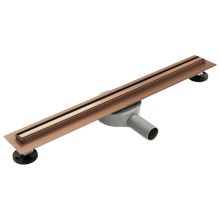 Neo Slim Brushed Copper PRO Linear Shower Drain